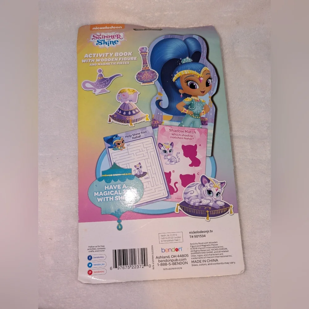 Nickelodeon Shimmer and Shine Activity Book